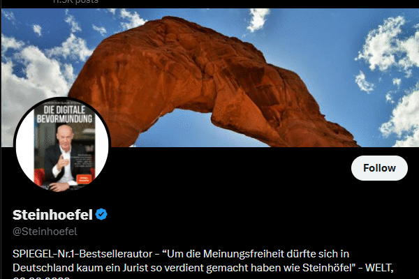 steinhöfel twitter