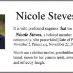 Nicole Steves Traueranzeige