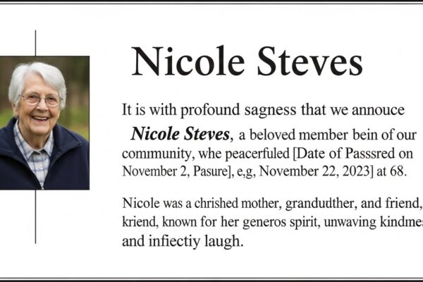 Nicole Steves Traueranzeige